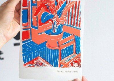 SERIGRAPHIE AVEC ENCORE SUPER